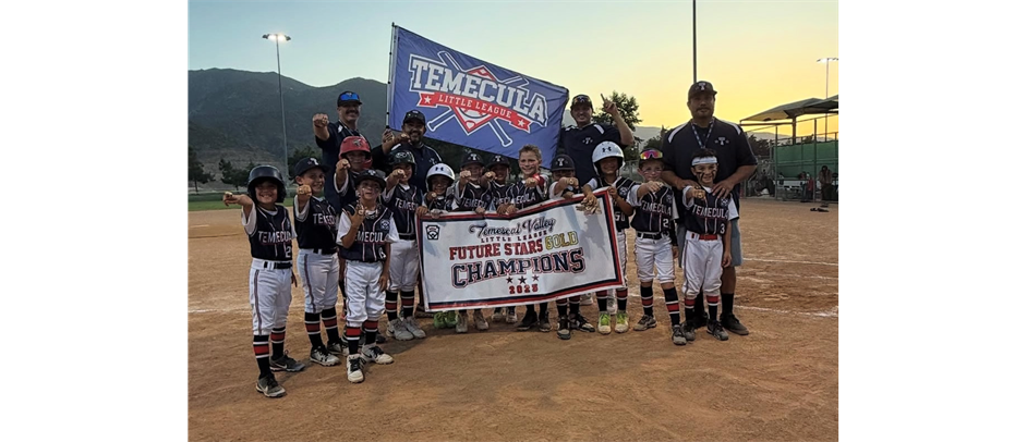 8U Future Stars Champions