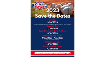 2023 Save the Dates