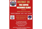 District 28 Umpire FREE Mechanics Clinic